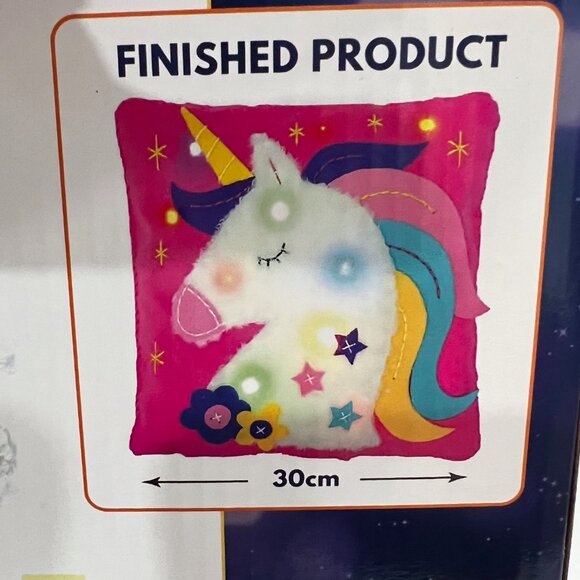 Craft Kit Unicorn Light Up Pillow - Picture 4 of 5